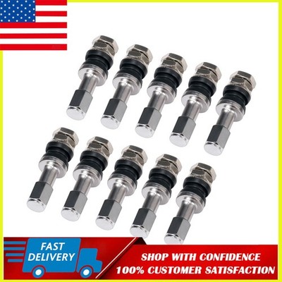 Wheel Tire Valve Stems Bolt For Car New Stainless Steel GEARZAAR Hight Pressure