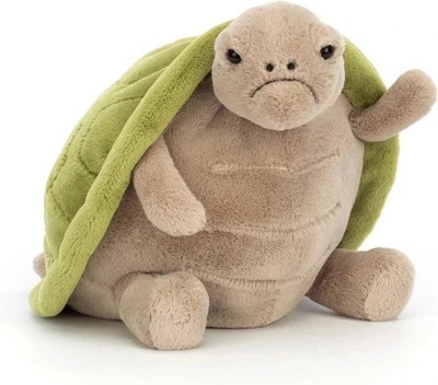 Jellycat Timmy Schildkröte Stofftier Reptil Tier Plüschtier Etikett + Staubbeutel