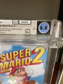Super Mario Bros. 1, 2 AND 3 Graded WATA 9.0, WATA 8.5 and VGA 85