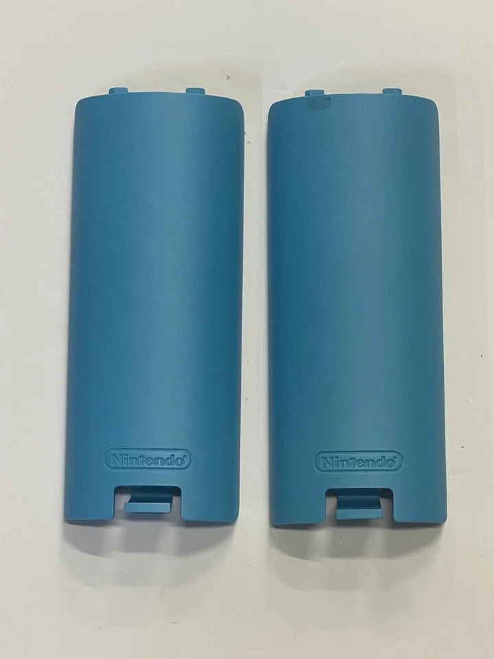 8 X OEM Nintendo Wii пульт дистанционного управления синий и белый крышка аккумулятора - Изображение 2 из 4