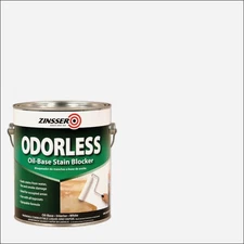 Zinsser Odorless Oil-Based Interior Stain Blocker, White, 1 Gal. 391325 Zinsser