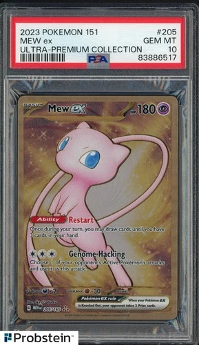 #1 2023 Pokemon MEW EN 151 Ultra Premium Collection #205 Mew ex PSA 10 GEM MINT