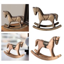 Schaukelpferd-Tischdekoration, Retro-Ornament für Tischpartys, Thekenplatte