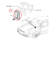 EinspritzsteuergeräT Fiat Brava - Bravo Original 46543668