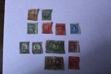  Canadian Postage Stamps All Cancelled Various Conditions Lot of 12