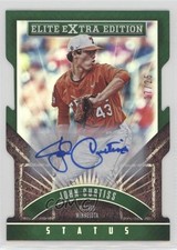 2015 Panini Elite Extra Edition 17/25 John Curtiss #161 Auto 0c2