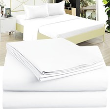 Twin XL Bed Sheets - 100 Microfiber Double Brushed Sheet Set - Extra Soft  ...