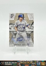 2023 Topps Brewer Hicklen #BSA-BHI Baseball Stars Autographs Auto KC Royals AU