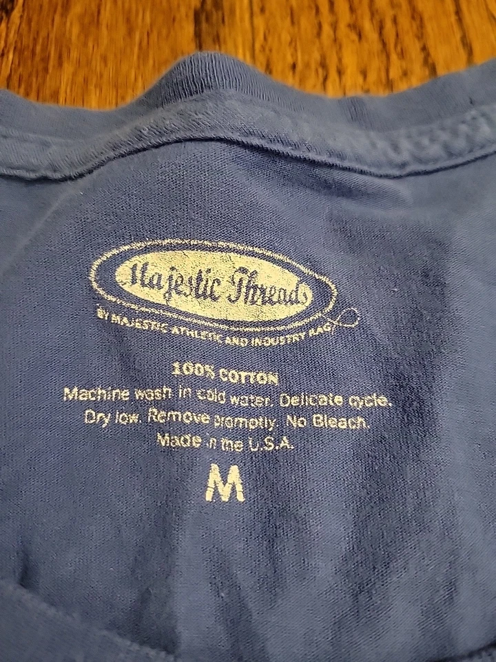 Camisa Majestic Dallas Mavericks Talla Mujer Mediana NBA Baloncesto Top Damas Foto 3 de 4