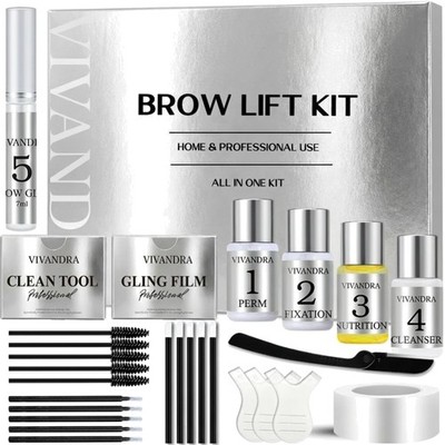 Augenbrauen Lifting Set DIY Brow Lamination Kit für Zuhause 21er