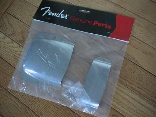 FENDER PURE VINTAGE JAZZ BASS ASHTRAY COVER SET (2PCS) 099-2088-000 NEW!