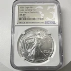 U.S. Mint 2021 American Silver Eagle $1 1 oz .999 Silver NGC MS69 6314526-112
