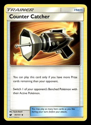 SM - Crimson Invasion Uncommon #91/111 Counter Catcher
