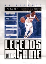 RJ Barrett 2020-21 Panini NBA Hoops Future Legends of the Game #'d /999 #24 