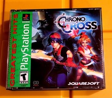 Chrono Cross- Greatest Hits- PS1 Game- CIB
