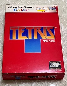 Tetris Wonderswan color SWJ-VGDC01 2002 Region free Bandai Puzzle game USED