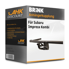 Für Subaru Impreza Kombi 08.1992-12.2000 BRINK Anhängerkupplung abnehmbar NEU