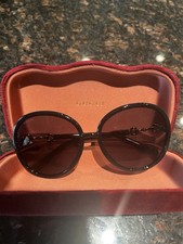 Gucci Large Black Ladies Sunglasses NWOT- Authentic