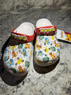 Pokémon Kids' Crocs: Size C8 Comfort Meets Adventure!- LIMITED EDITION