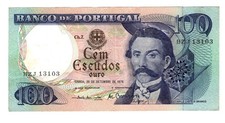Portugal Portuguese 100 ESCUDOS 1978 P169 VERY -FINE++  HZJ13103