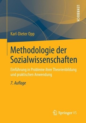 Opp - Methodologie der Sozialwissenschaften   Einfhrung in Probleme i - X555z