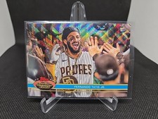 2021 Stadium Club Chrome #292 Fernando Tatis Jr. 1991 Design Variation Padres