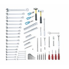Wright Tool 195 122-Piece Metric Service Tools Set-Tools Only