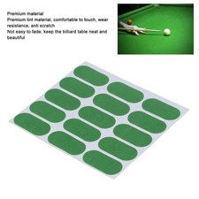 15pcs Billiard Patch Stickers Professional Strong Adhesive Backing Pool Table