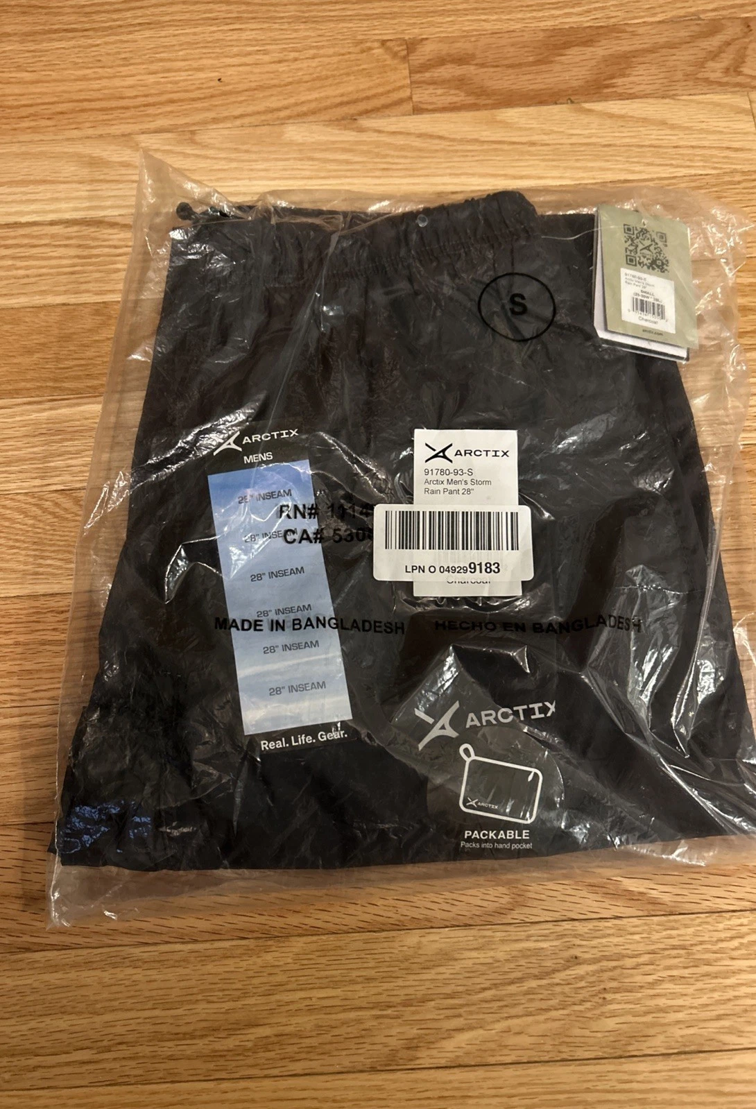 NWT Arctix Men's Storm Rain Pant, Sz Small(28-30 Waist) 28" Inseam. Charcoal
Opens in a new window o