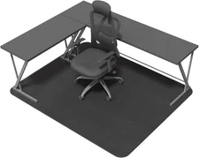 Office Chair Mat for Hard Floors, Slip Resistant Heavy Duty Under Desk Chair Mat