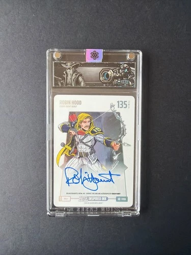 Robin Hood Yount Auto Bo Jackson Battle Arena Inspired Ink 135 Power Steel RYA-7