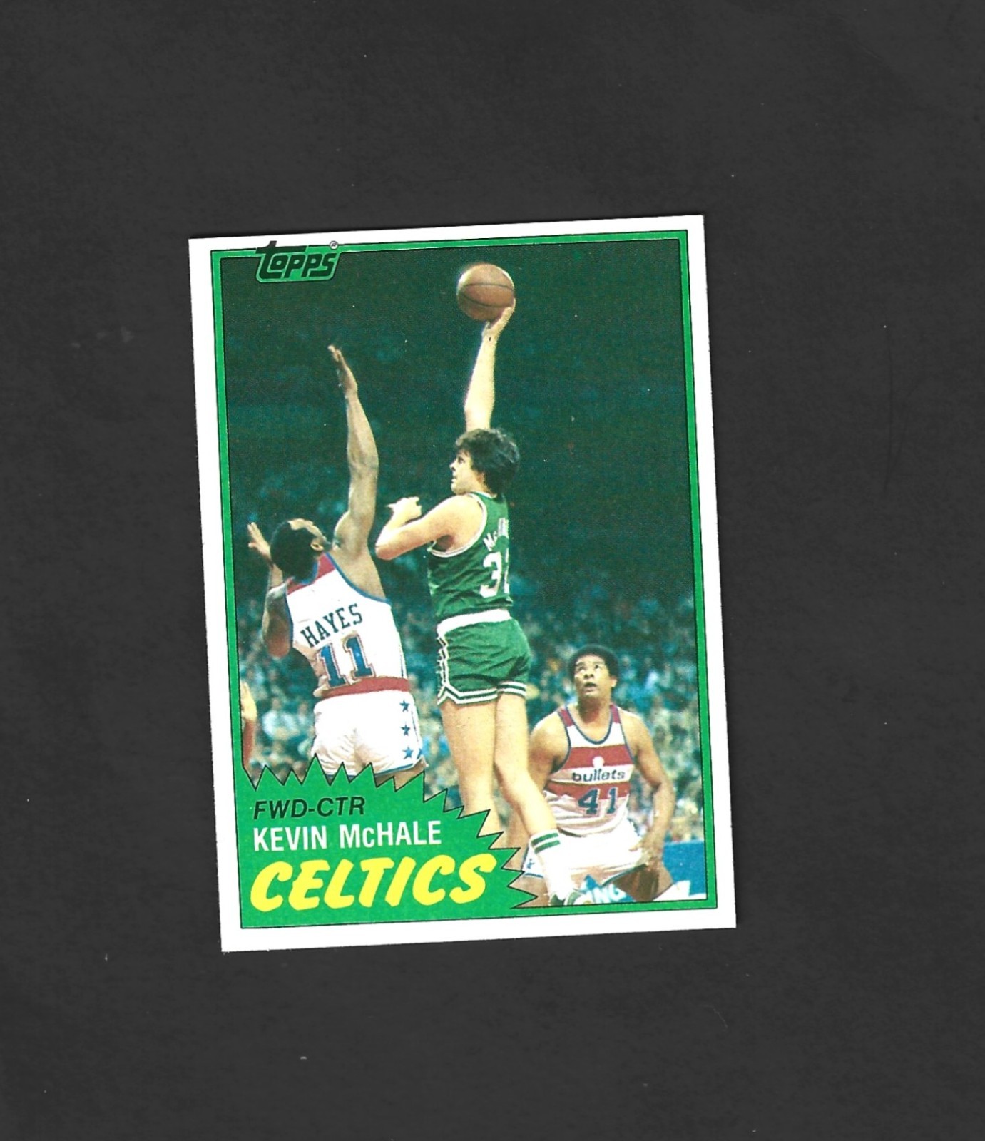 1981 Topps Kevin McHale #75 Celtics HOF Rookie RC!!  @
