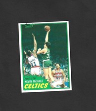 1981 Topps Kevin McHale #75 Celtics HOF Rookie RC!!  @