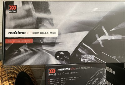 Morel Maximo Ultra 602 Coax 80/160w 2way