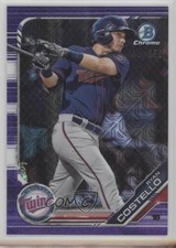 2019 Bowman Chrome Prospects Mega Box Purple Mojo Refractor Ryan Costello y0i
