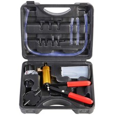 Brake and Clutch Fluid Hand Pump Vacuum Bleeder Tool Kit Brake Oil Change Pow...