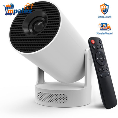 Mini Beamer 4K 1080P WiFi 6 Bluetooth 54 Projektor Trag