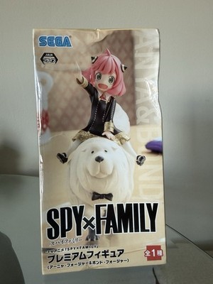 NEW Sega Premium Figure SPY x FAMILY Anya Forger & Bond Forger Anime Figure