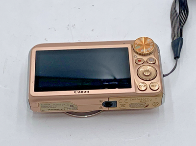 Canon PowerShot SX210 IS PC1468 14x Optical Zoom Gold 14.1mp