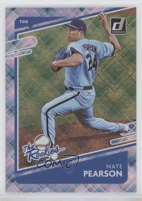 2021 Panini Donruss The Rookies Diamond Nate Pearson #TR6 RC b2t