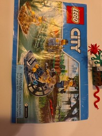 Lego City Lot Of 4---60157 Starter Set, 6455 Car, 60066 Police, 5981 Raid VPR 