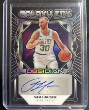 2024-25 Panini Obsidian - Galaxy Ink Sam Hauser #GI-SAM /149 (AU)