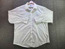 Brooks Brothers Shirt Men's 17.5 4/5 White 1818 Regent Button-Down Non Iron