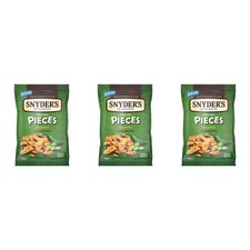 Snyder's Pretzel Pieces Jalapeno - 110g - Pack of 3 - USA American Import