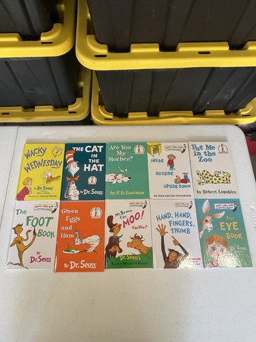 Lot Of 47  Dr. Seuss Beginner Books Bright & Early Children’s Hardcover Books - Bild 5 von 8