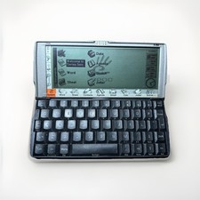 Vintage PC PDA Psion Series 5MX Palmtop Computer w Original Box, Working READ