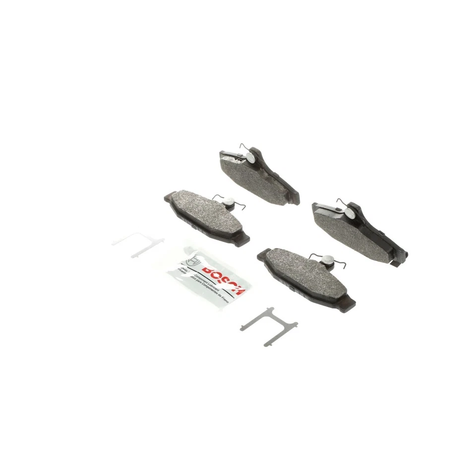 BE413H Juego de pastillas de freno traseras Bosch de 2 ruedas para Chevy Shelby Serie 1 Firebird Foto 3 de 4