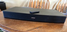 Bose Solo TV Sound System Speaker Model 410376 Tested Working No Remote