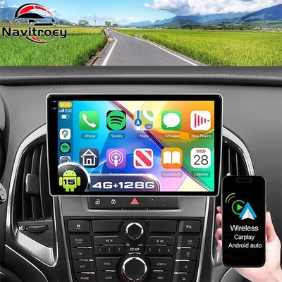 4+128G Android 15 DSP Autoradio Carplay Für Opel Astra J 2010-2014 GPS Navi WiFi