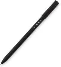 STAPLES TRU RED Ballpoint Pen Fine Point 0.7mm 12 Count (Pack of 1), Black 